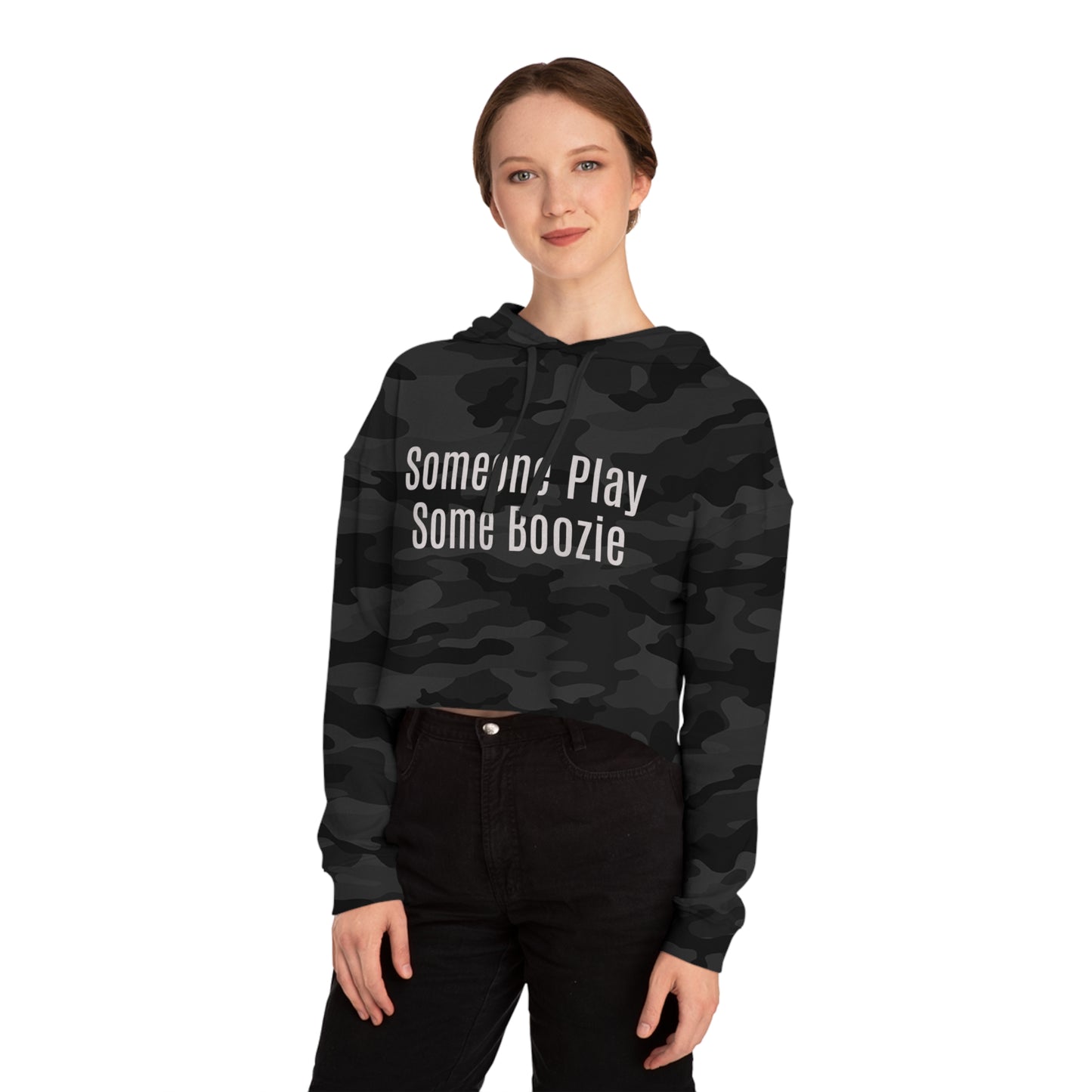 Boozie Cropped Hoodie
