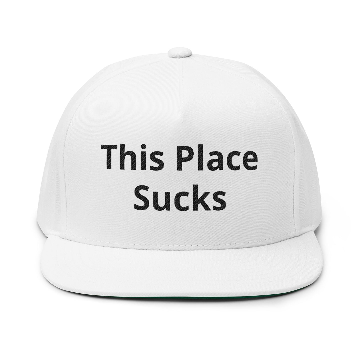 This Place Sucks- Custom Embroidered Hat