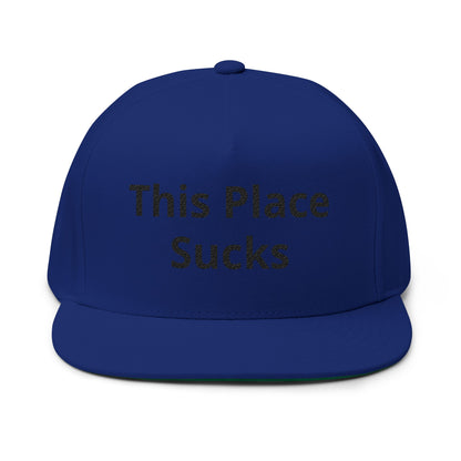 This Place Sucks- Custom Embroidered Hat