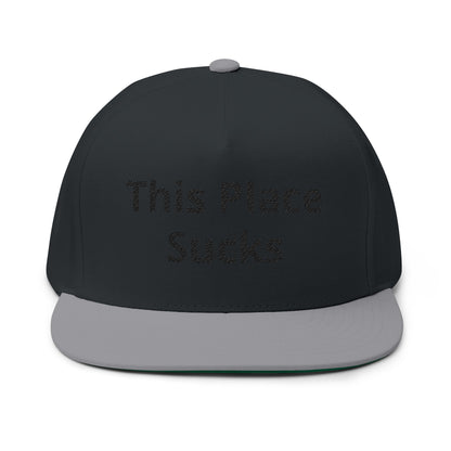 This Place Sucks- Custom Embroidered Hat
