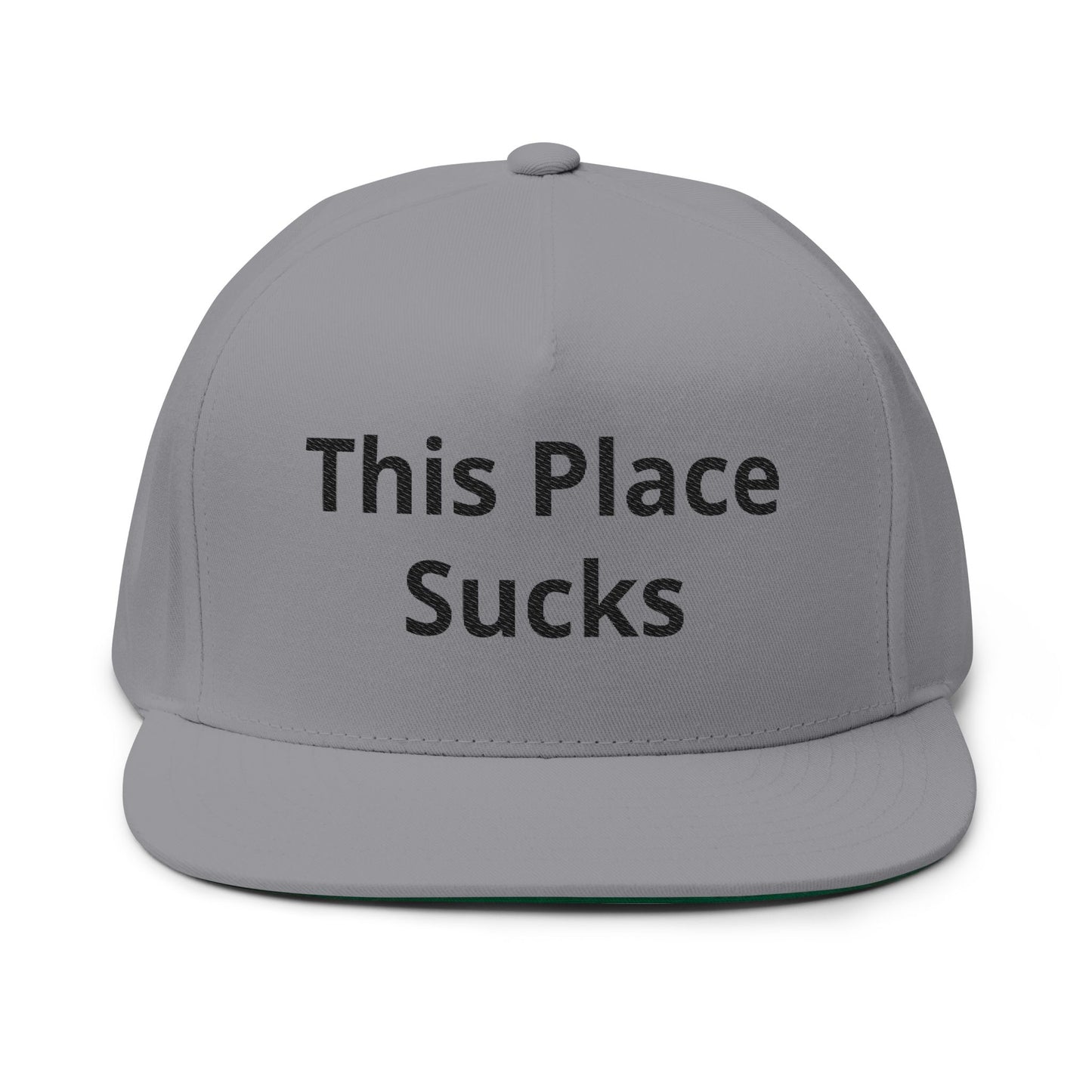 This Place Sucks- Custom Embroidered Hat