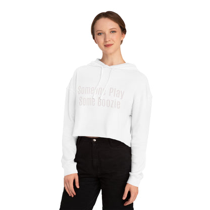 Boozie Cropped Hoodie